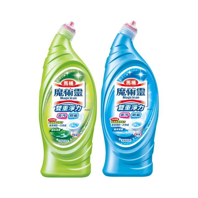 魔術靈 雙重淨力馬桶清潔劑（森林清香/海洋清香）650ml