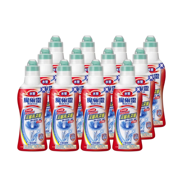 魔術靈 水管疏通劑（500g）x12瓶/箱