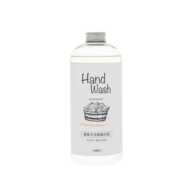 淨毒五郎 酵素手洗精補充瓶1000ml-微風香調