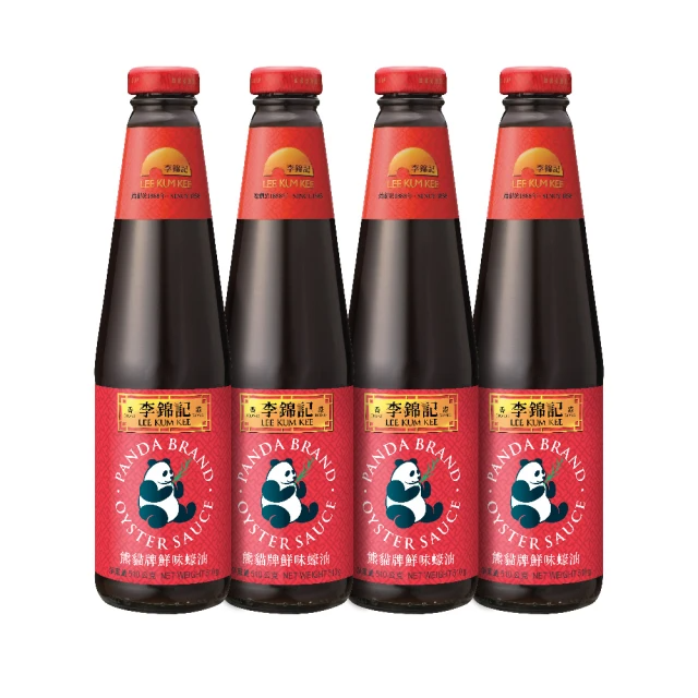 李錦記 熊貓牌鮮味蠔油510gx4瓶