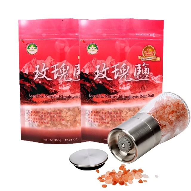 隆一 喜馬拉雅山玫瑰粗鹽 (350g/包)