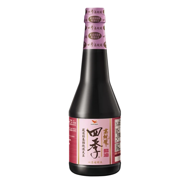 四季 高純釀釀造醬油870ml