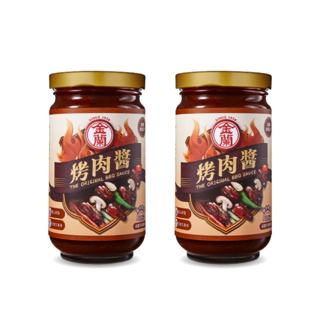 金蘭食品 烤肉醬240gx2入