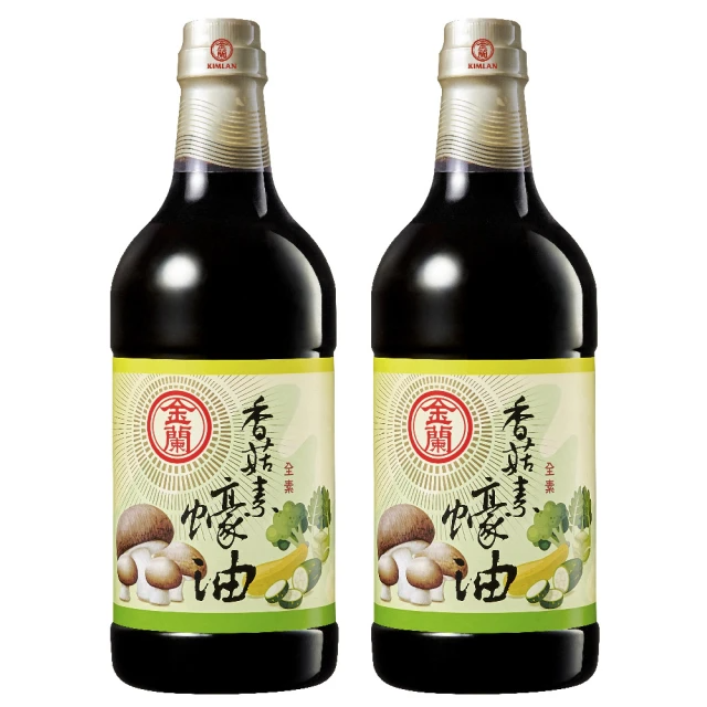 金蘭食品 香菇素蠔油1000mlx2入