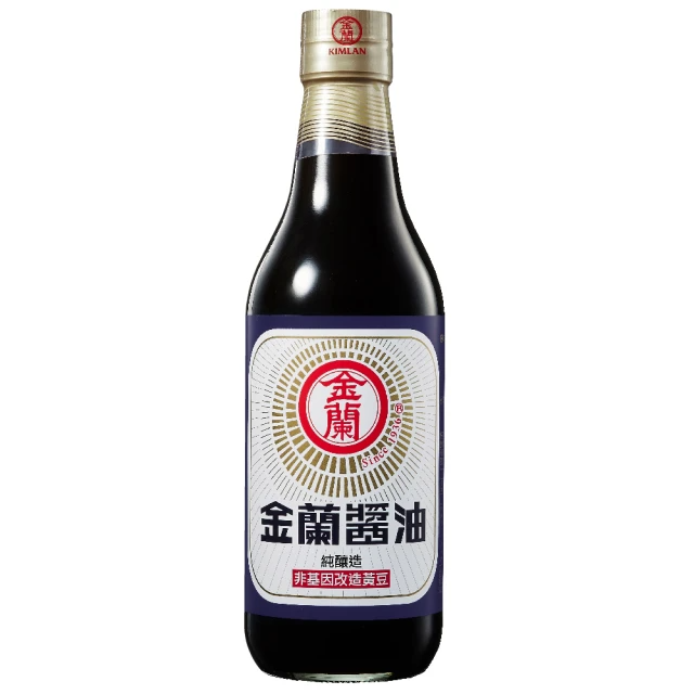 金蘭食品 金蘭醬油590ml