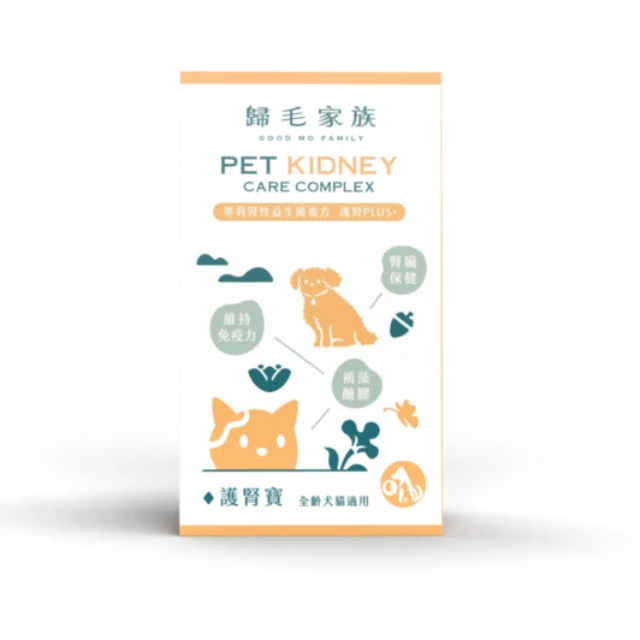 GOODMO 歸毛家族 Good寶系列-護腎寶30粒*1瓶(犬貓用)