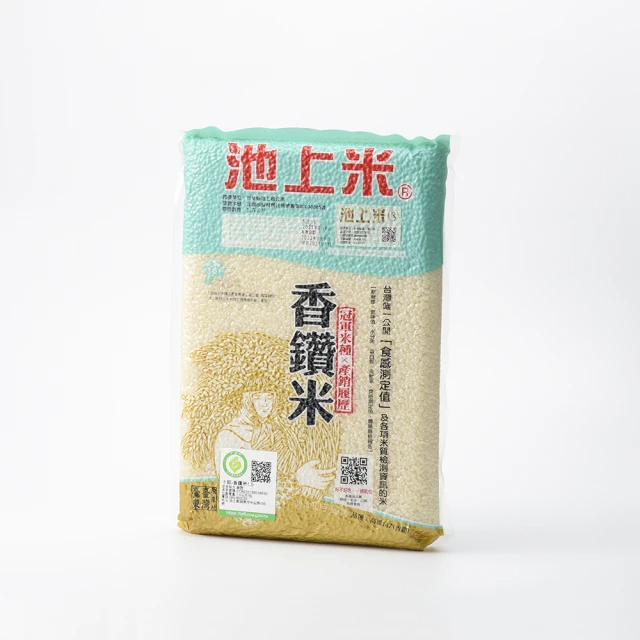 池上多力米 池上香鑽米 (1.5kg/包)