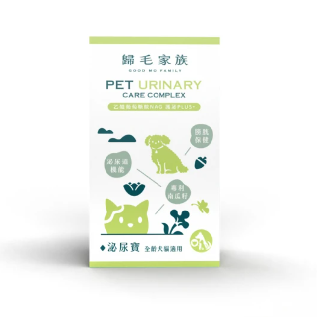 GOODMO 歸毛家族 Good寶系列-泌尿寶30粒*1瓶(犬貓用)