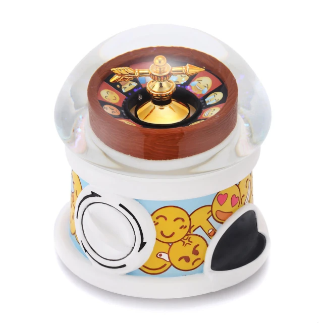 JARLL 讚爾藝術-百變心情/俄羅斯輪盤水晶球音樂盒