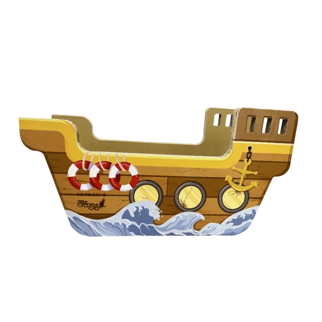 Co.Co.Cat酷酷貓 海盜船貓抓板