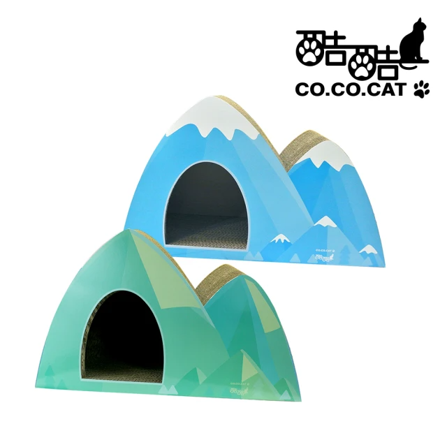 Co.Co.Cat酷酷貓 愛台灣系列-台灣山脈瓦楞貓抓板