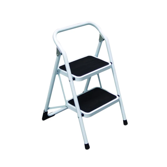 金德恩 加大鋼鐵止滑二階平台折疊梯