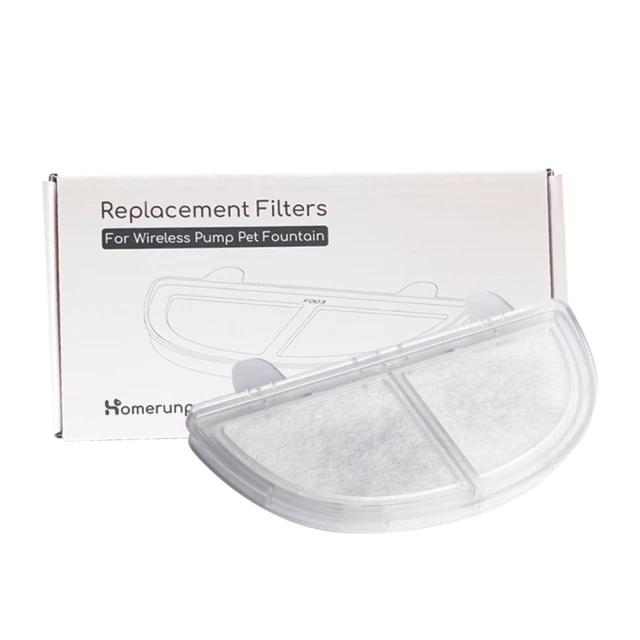 HomeRun霍曼 三代無線水泵寵物飲水機濾芯3片裝/盒