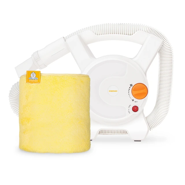 URBANER奧本 CT-10寵物冷暖風吹水機2200W+CT-40吸水速乾寵物沐浴毛巾