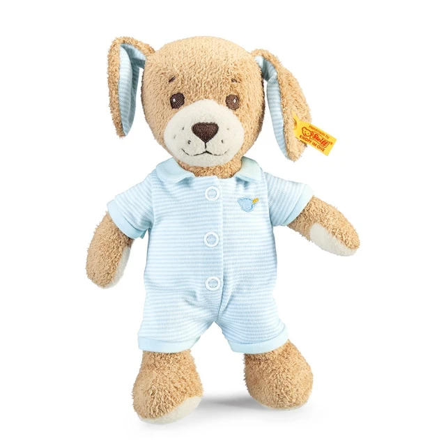 STEIFF德國金耳釦泰迪熊 Good Night Dog 晚安狗狗(嬰幼兒安撫玩偶)
