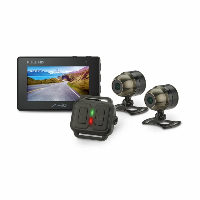 MIO-MiVue M710D 勁系列 分離式夜視進化 雙鏡頭機車行車記錄器