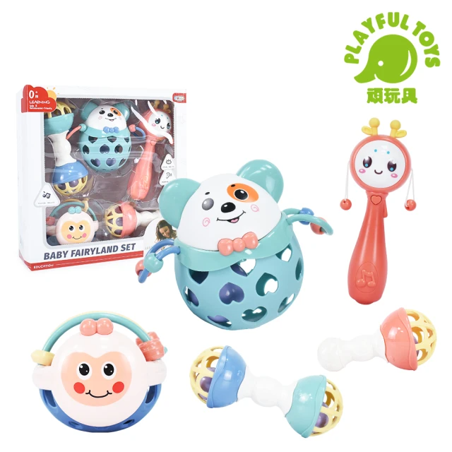 Playful Toys 頑玩具 軟膠搖鈴禮盒組