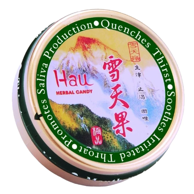 PRESIDENT CANDY 統一製菓 雪天果潤喉糖-60gx1入