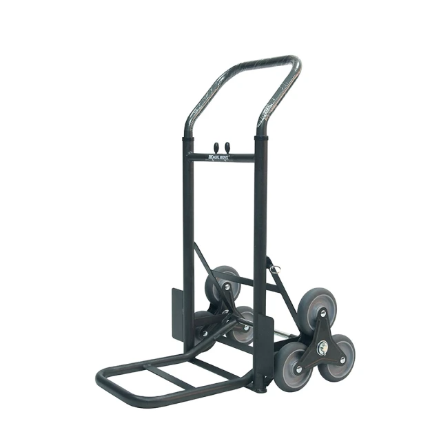大船回港 高載重鐵製折疊爬梯手推車-鐵灰色(HT-00400-3-KH-BR)