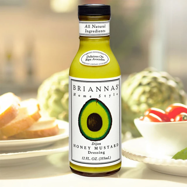 BRIANNAS 第戎蜂蜜芥末醬 (355ml/罐)