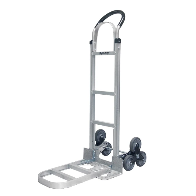 大船回港 輕型爬階鋁製手推車 低把手+加長底板HS-33S-5