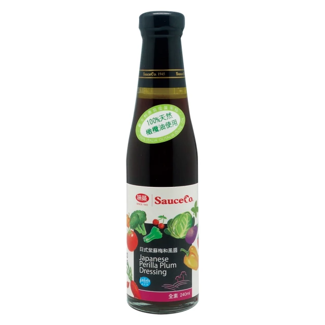 味榮 日式紫蘇梅和風醬 (240ml/瓶)