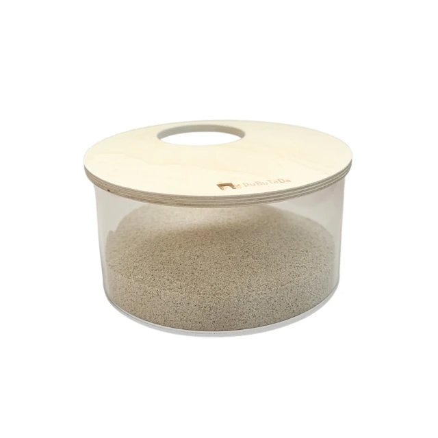 PUBUTADA噗噗噠噠 壓克力圓形沙盆