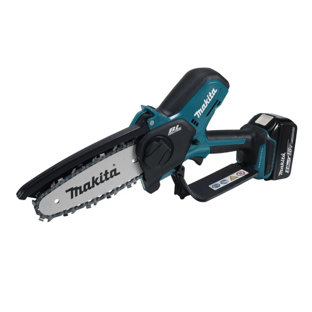 MAKITA 牧田 18V鋰電無刷鏈鋸機-雙電6.0AH(DUC150)