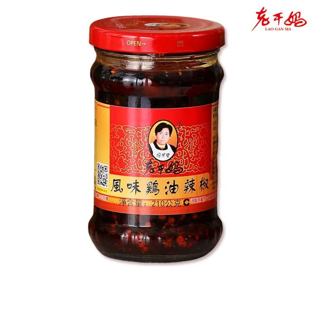 老干媽 風味雞油辣椒 (210g/罐)