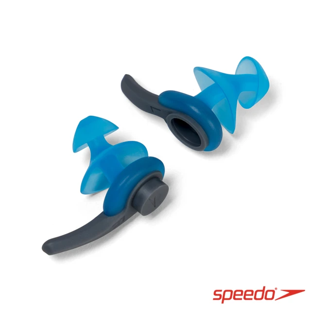 SPEEDO 成人-耳塞 BioFUSE(灰藍)