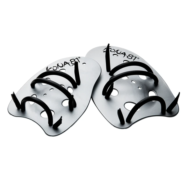 Barracuda  巴洛酷達-游泳訓練款KONA81 HAND PADDLE(划水掌拍-銀灰色)