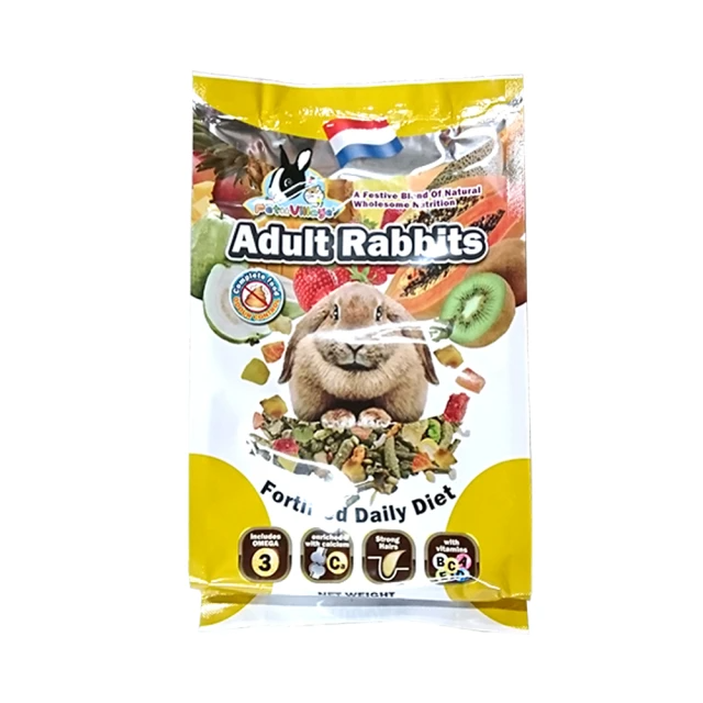 Pet Village 寵物魔法村 兔子天然水果大餐1000g(全齡兔、兔子飼料)