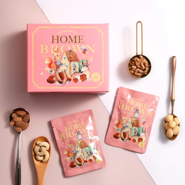 紅布朗 真心堅果隨手包25gX12包