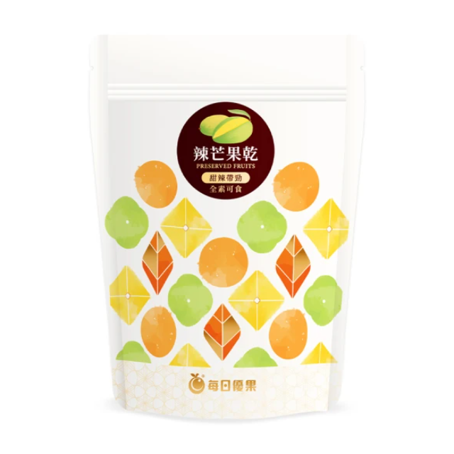 每日優果 辣芒果乾180G