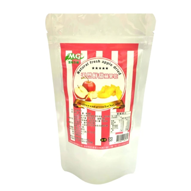 茂格生機 天然鮮甜蘋果乾 120g