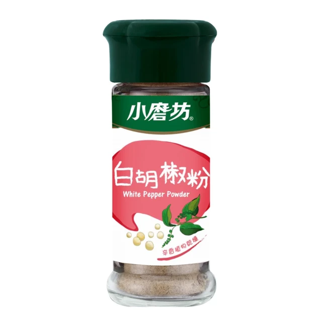 小磨坊 白胡椒粉 (25g/瓶)