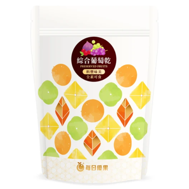 每日優果 綜合葡萄乾250G