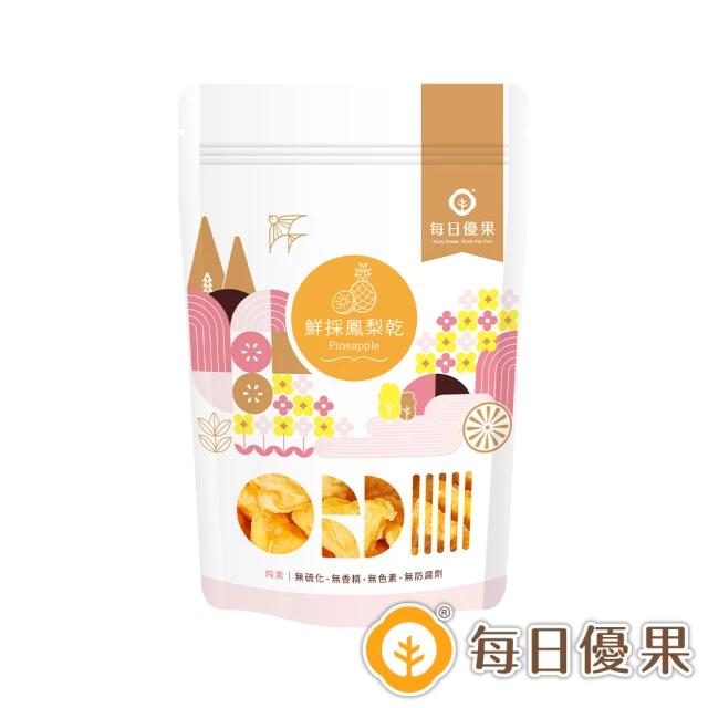 每日優果 鮮採鳳梨乾200G