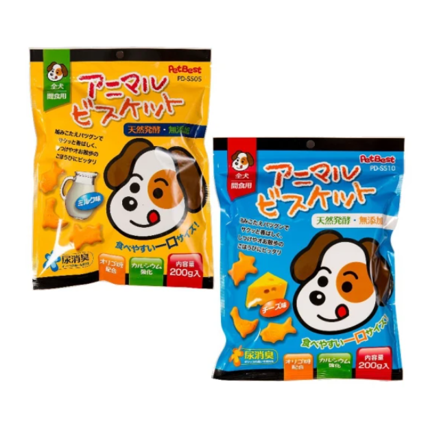 Pet Best 動物造型餅（牛奶+天然鈣｜起司+養樂多）200g