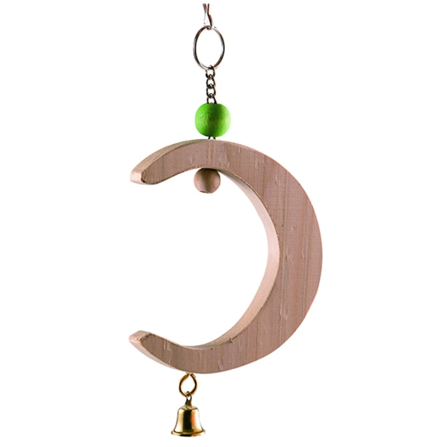 Pet Best 彎彎的月光原木盪鞦韆(12.5 x 26 cm)