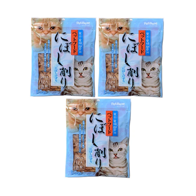 Pet Best 海洋帝國薄切低鹽    柴魚片/藍50g(3入裝)