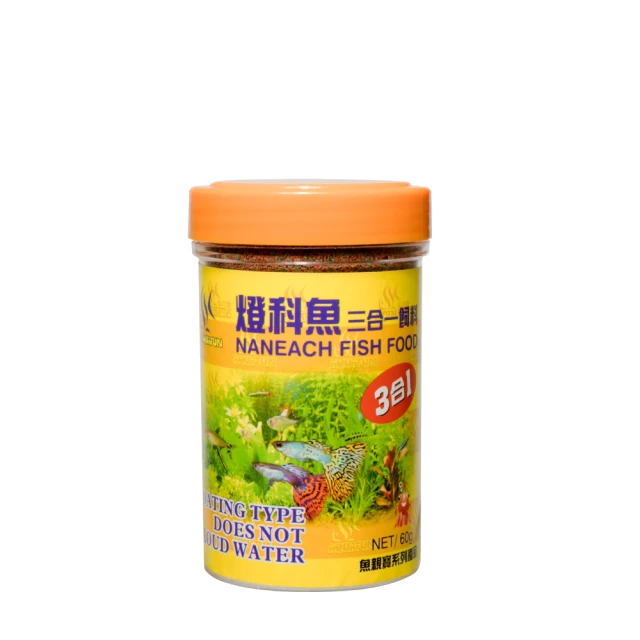 AQUAFUN水之樂 燈科魚三合一飼料 60g