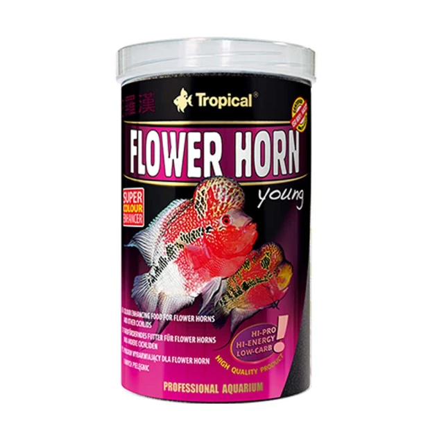 【Tropical】花羅漢幼魚成長飼料1000ML(小粒)