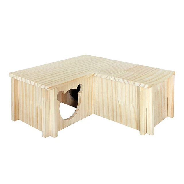 倉鼠原木三居室躲避屋