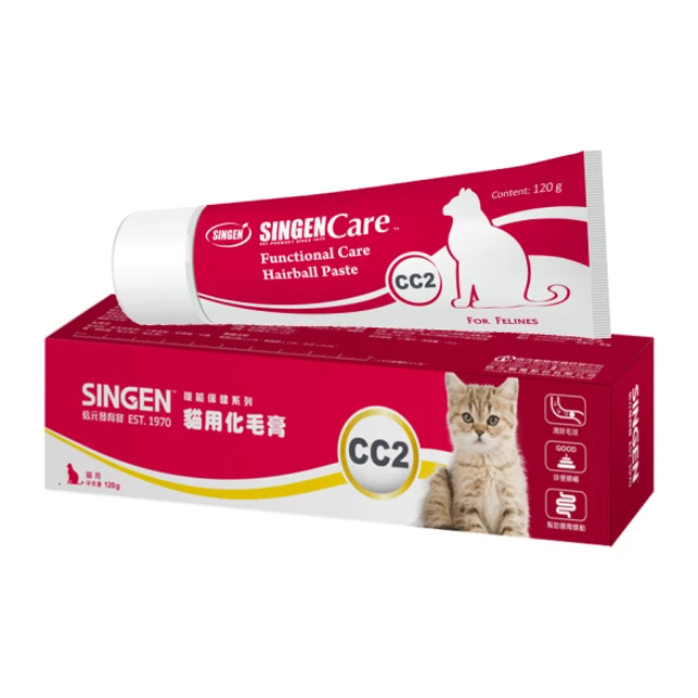 SINGEN 信元發育寶 貓用化毛膏120g/條