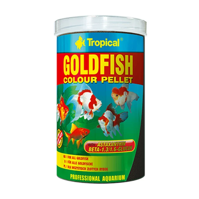 【Tropical 德比克】 強化免疫高級金魚飼料(250ml)