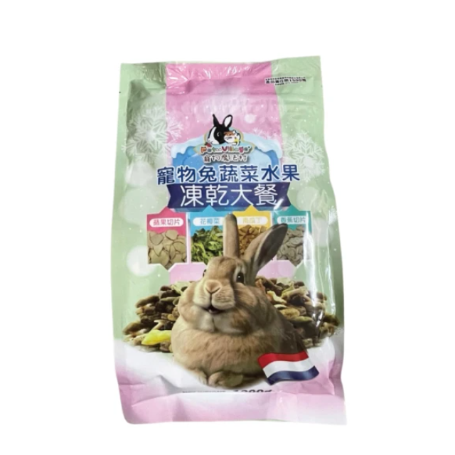 Pet Village 魔法村 寵物兔蔬菜水果凍乾大餐 1000g/包( 全齡兔)