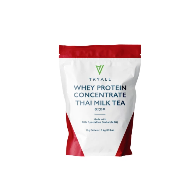 TRYALL 濃縮乳清蛋白-泰式牛奶(500g)