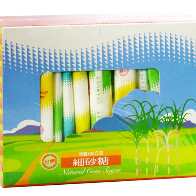 台糖 細砂糖 (8g*50條/盒)