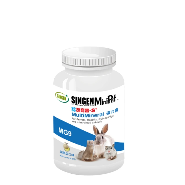 SINGEN信元發育寶 鼠貂兔用運動補充配方 60g